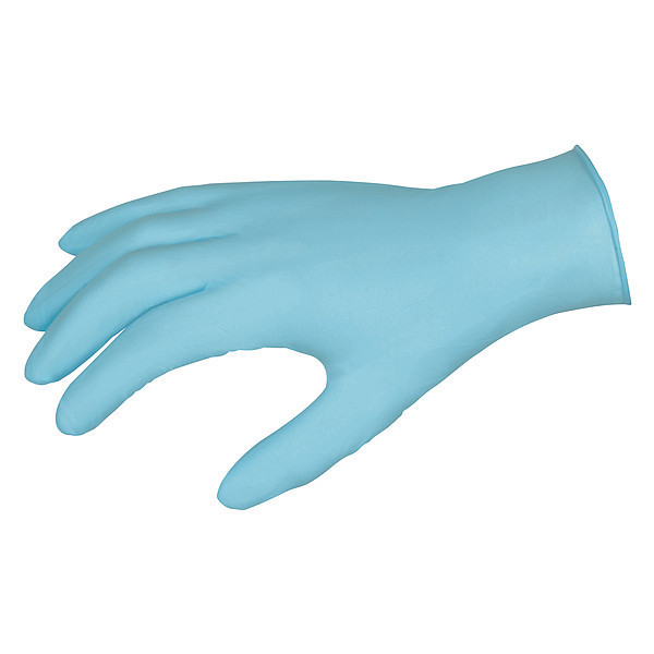 Mcr Safety DuraShield 6002, Disposable Industrial/Food Grade Gloves, 4 mil Palm, Nitrile, Powdered, M, 1000 PK 6002M
