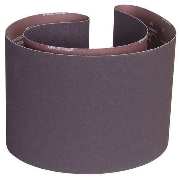 Norton Abrasives Sanding Belt, Coated, 10 in W, 70 1/2 in L, 60 Grit, Medium, Aluminum Oxide, R228 Metalite, Brown 78072722825