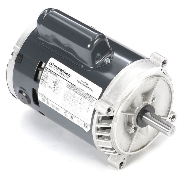 Marathon Motors Jet Pump Motor, Capacitor-Start, 1/2hp 5KC36JN268X