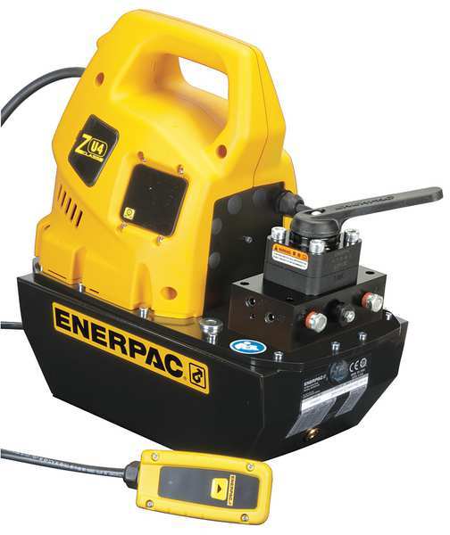 Enerpac Hydraulic Pump, Electric, 1.7 hp, Universal Motor, 10,000 psi Max Pressure ZU4420MB