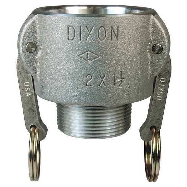 Dixon Coupler, 2 x 1-1/2 In, 250 psi, Aluminum 2015-B-AL