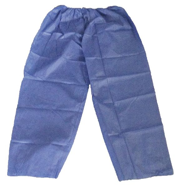 Condor Disposable Pants , 2XL/3XL , Blue , polypropylene , Elastic Waist 26W848