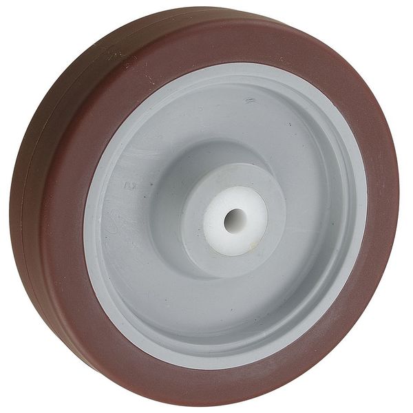 Zoro Select Caster Wheel, Polyurethane, 5 in., 280 lb. 26Y443