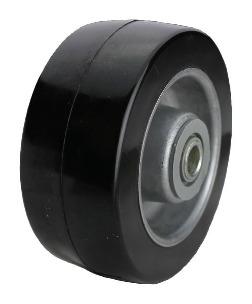 Zoro Select 5" X 2" Non-Marking Rubber Mold On Wheel Loads Up To 500 lb MD0520112