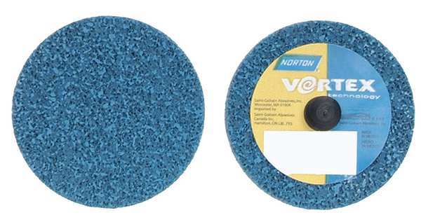 Norton Abrasives Non-Woven Disc, 2in dia.x1/4inWxTR 66254433510