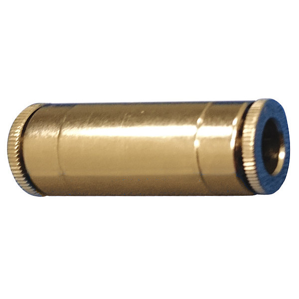 Weatherhead Straight Tube Fitting, Brass, 1/4"Female 1162X4