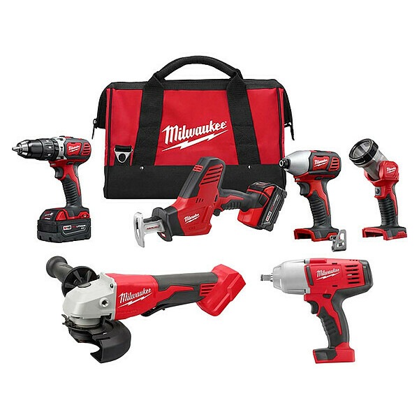 Milwaukee Tool Combo Kit, Grinder and HTIW 2695-24, 2686-20, 2663-20