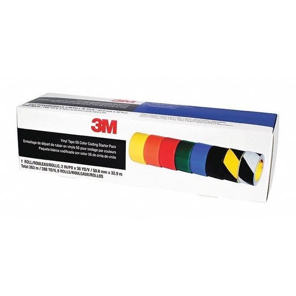 3M Vinyl Tp Safety and 5S Color Coding Pack 5S