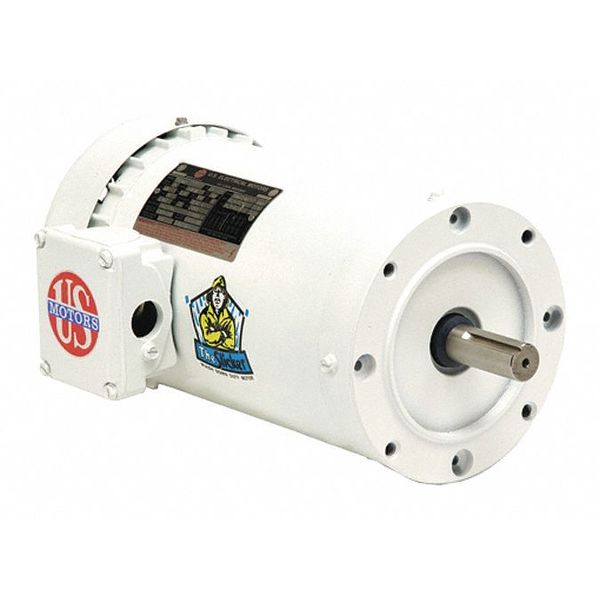 U.S. Motors Motor, 3PH, 3HP, 208-230/460V, WD TC FTL WD3P2DCR