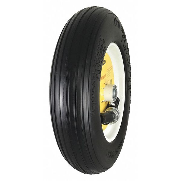 Marathon Universal Fit Flat Free Wheelbarrow Tire 00265