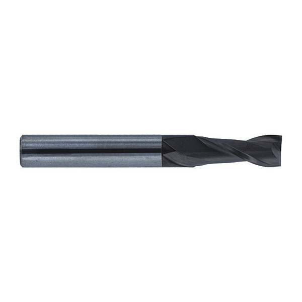 Melin Tool Co End Mill, Carbide HP, Sq 3/8x1, Number of Flutes: 2 AMG-1212-DIA