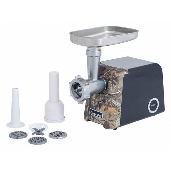 Magic Chef Meat Grinder w/Sausage Maker MCLMGRT