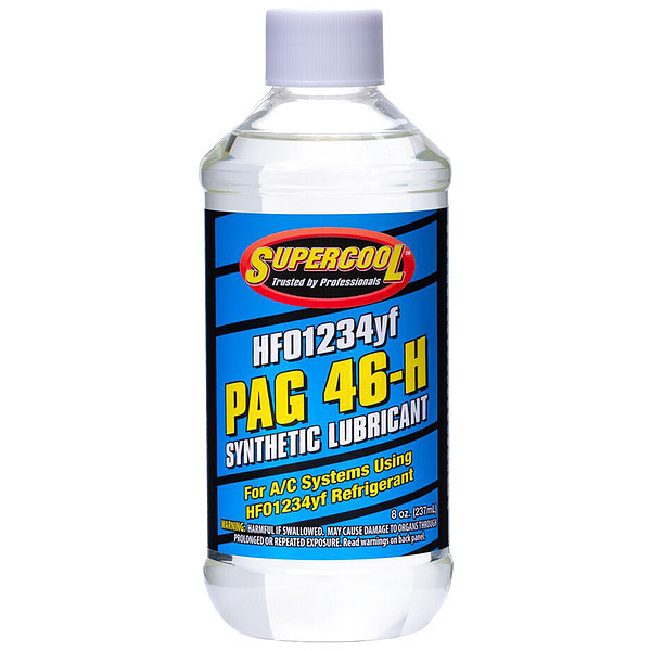 Supercool A/C Compressor PAG Lubricant Bottle Yellow, 1 PK 27262