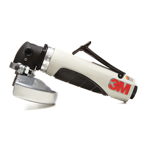 3M Right Angle Grinder 28403, T27, 4 in, 3/8-24 EXT, 1, Heavy Duty, 12,000 rpm, 1 HP 28403