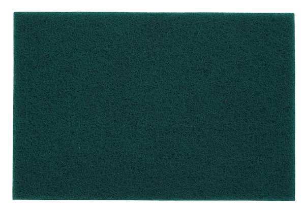 Norton Abrasives Abrasive Hand Pad, 9in.L x 6in.W, Green, AO 66261079600
