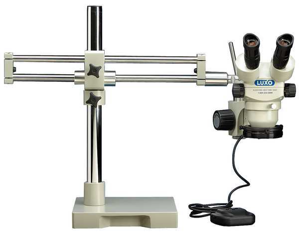 Unitron Binocular Microscope, 7x-45x, Adj Diopter 23728RB