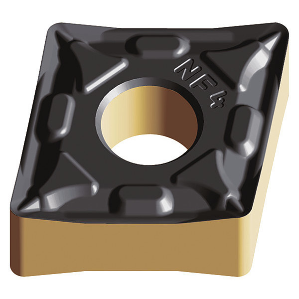 Walter Diamond Turning Insert, Diamond, 4, CNMG, 1, Carbide CNMG120404-NF4 WSM10