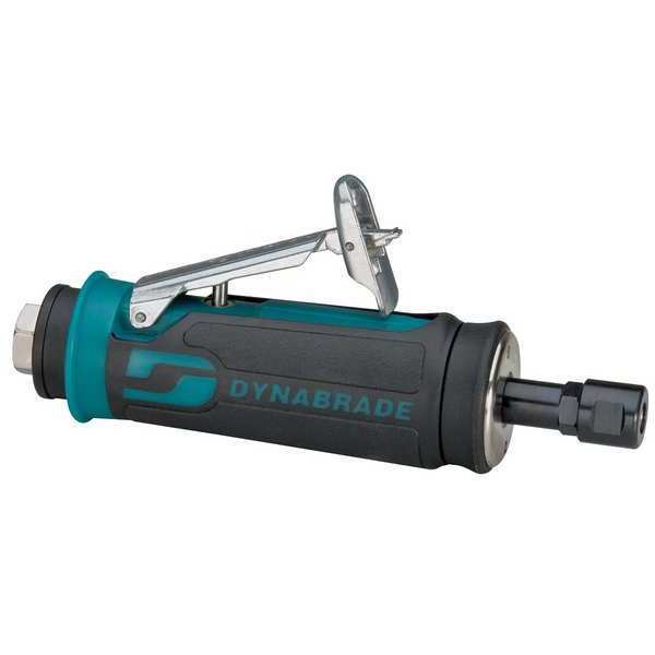 Dynabrade Straight Straight-Line Die Grinder .4 Hp, 1/4 in NPT Female Air Inlet, 1/8", 3mm Collet, 30,000 rpm 48341