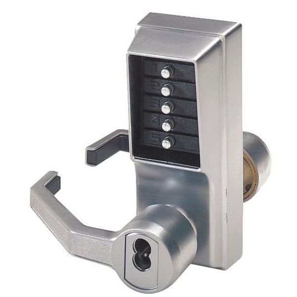 Simplex Push Button Lock, Entry, Key Override LL1021R-26D-41