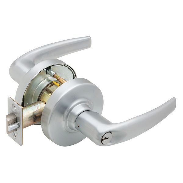 Schlage Lever Lockset, Mechanical, Classroom, Grd.1 ND95PD ATH 626 C123