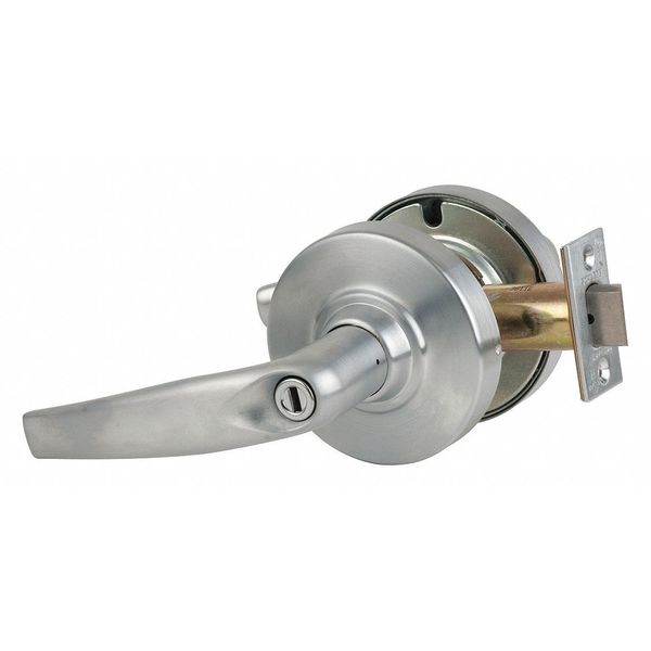 Schlage Lever Lockset, Mechanical, Privacy, Grd. 1 ND40S ATH 626