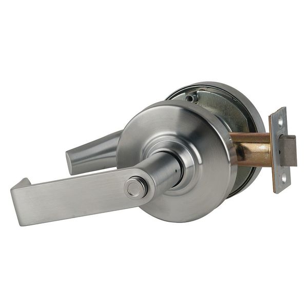 Schlage Lever Lockset, Mechanical, Privacy, Grd. 1 ND44S RHO 626