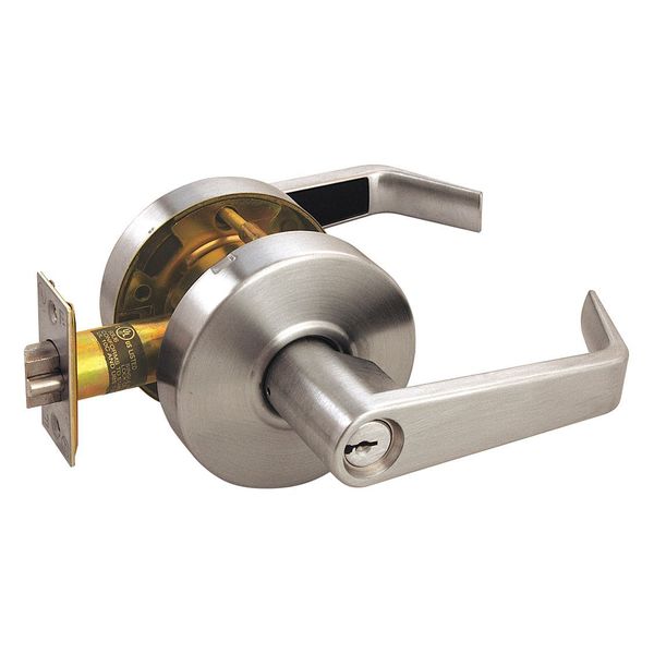 Arrow Lock Door Lever Lockset, Mechanical, Classroom RL17SR 26D CS