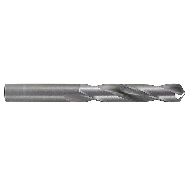 Melin Tool Co 17/64" Carbide 118 Deg. Jobber Length Drill Bit, Number of Flutes: 2 HDR-17/64