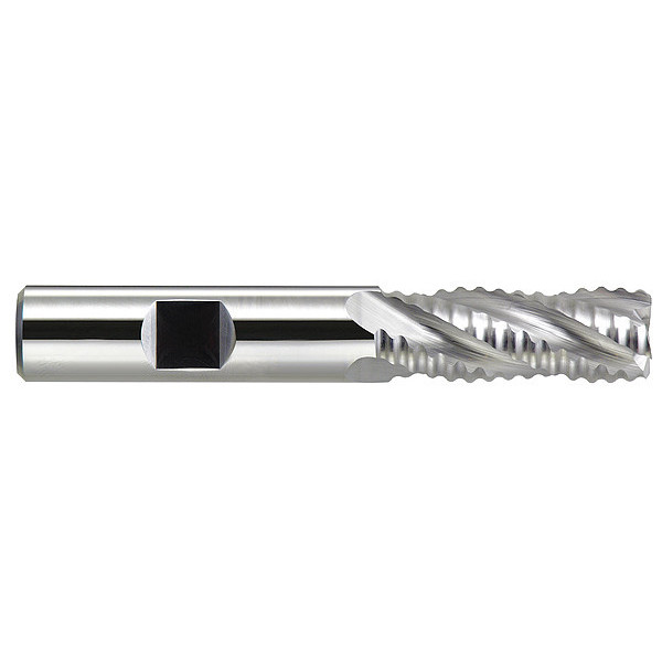 Melin Tool Co Coarse-Rougher End Mill, Sq., 3/4x1-5/8", Overall Length: 3-7/8" CRP-2424