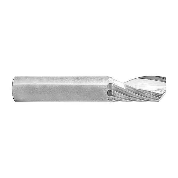 Melin Tool Co Carbide Router End Mill, 1F, Sq., 1/4x3/4" PRMG-808
