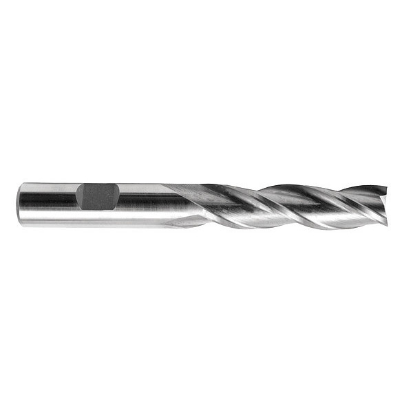 Melin Tool Co Hss Generl Purpose End Mill, Sq., 13/32x1", Number of Flutes: 3 E-1213