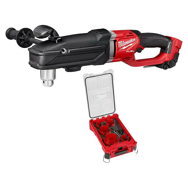 Milwaukee Tool RA Drill and HS Kit 2809-20, 49-56-9295