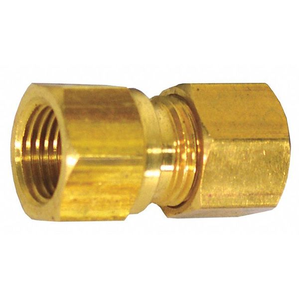 Jones Stephens Brass Lead Free Connector, Compression x Female Connector C74050LF