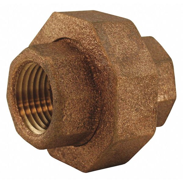 Jones Stephens Bronze Reduce Coupling, No Lead, 3/4"x1/2" B74148LF