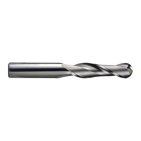 Melin Tool Co Carbide GP End Mill Ball 3/16"X3/4 AMG-606-LB