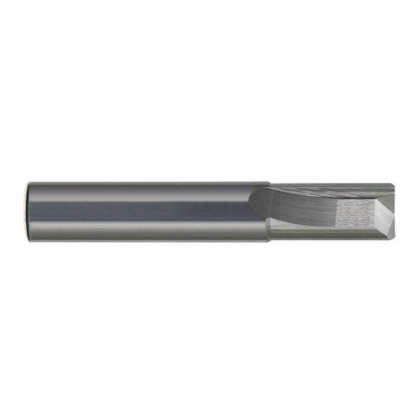 Melin Tool Co End Mill, Str, Carbide, Square, 1/8" x 1/2 SAMG-404