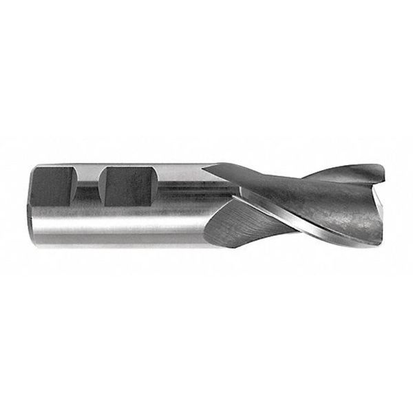 Melin Tool Co Gnrl Purpse End Mill, HSS, .125, 1x1-5/8", Shank Dia.: 1" A-3232-R125