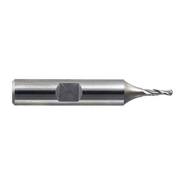 Melin Tool Co Gnrl Purpose End Mill, Ball End, 1/4x5/8", Overall Length: 2-7/16" A-1208-B
