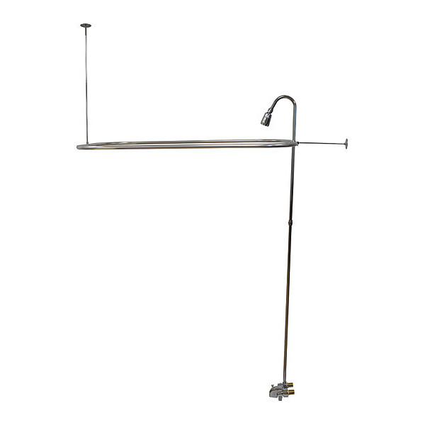 Jones Stephens Add-A-Shower, D-Style, 54"x27" S10083