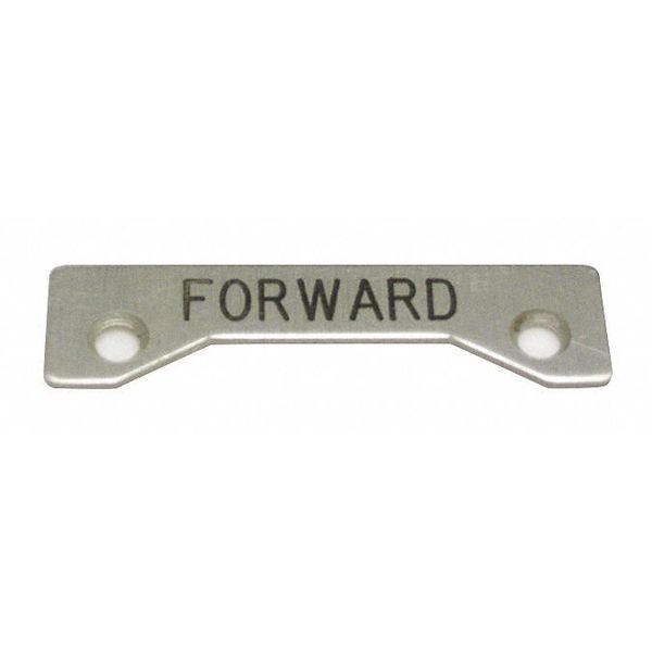 Rees Standard Legend Plate, Forward 09002021