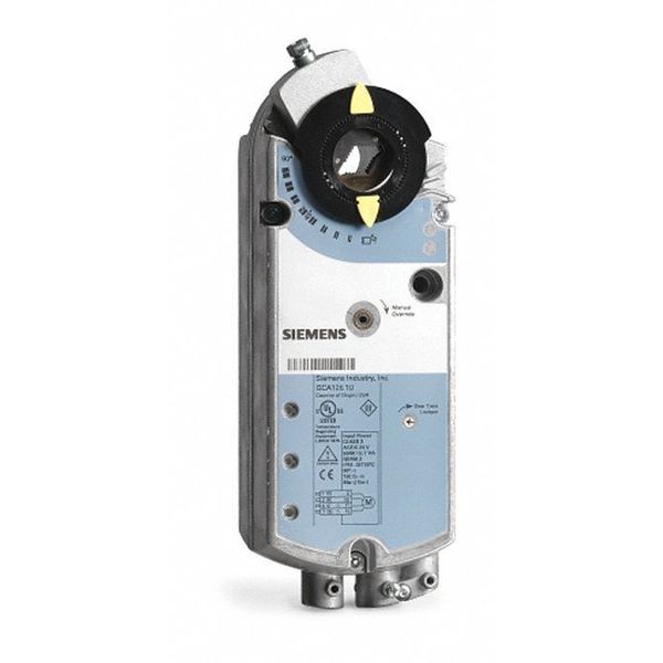 Siemens Electronic Damper Actuator, Dual Aux GCA126.1U