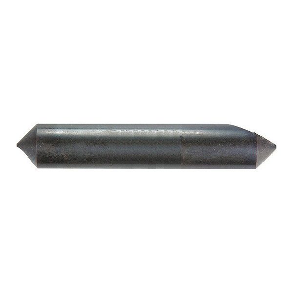 Melin Tool Co Countersink, Hss, DE, 1F, 82 deg., 1/8" dia. DHS1-1/8-82