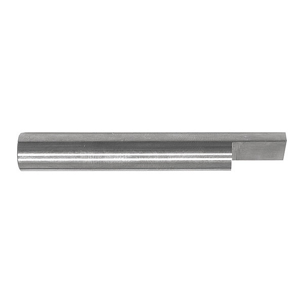 Melin Tool Co Engraving, Carbide, SE, Blank, 1/4 x 1/2, Overall Length: 2" 10531
