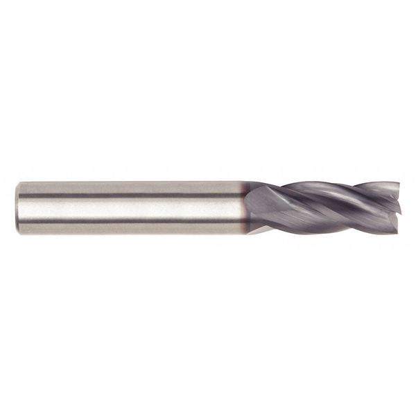 Widia Sq. End Mill, Single End, Carb, 1/2 I4S0500W200L