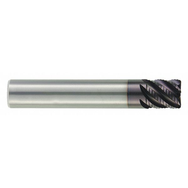 Widia Cor Rad End Mill, 1/2", Carb, 0.0300" rad 4U50E1300R5BT