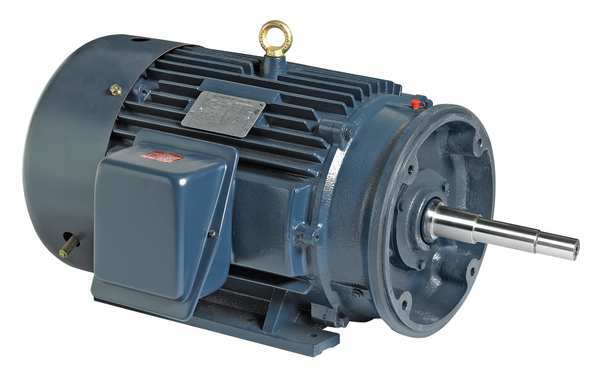 Marathon Motors CC Pump Motor, 3-Phase, TEFC, 20HP, 230/460V 256TTFCD6012