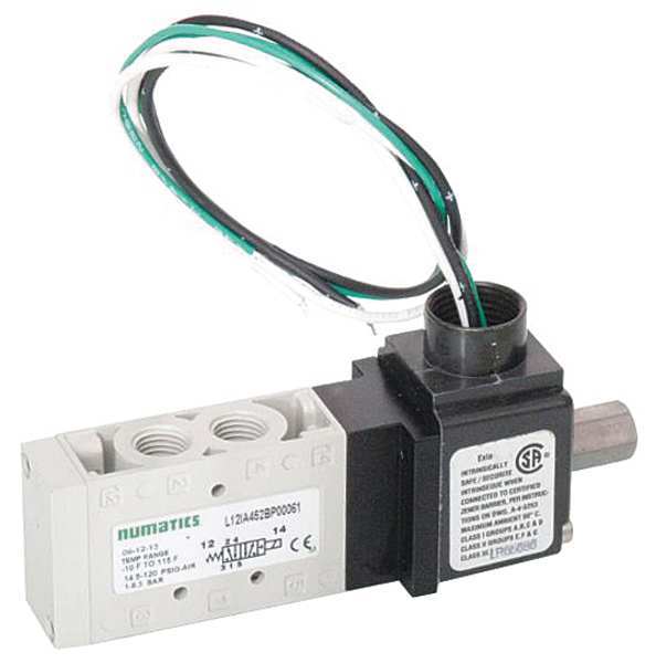 Aventics Haz Loc Sol Air Ctrl Valve, 1/8 In, 24VDC L12IA452BP00061