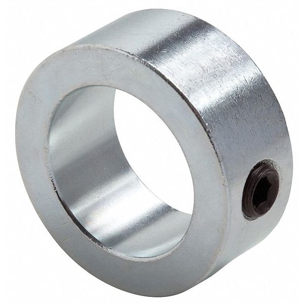 Climax Metal Products Shaft Collar, Set Screw, 1Pc, 1/4 In, St, PK3 C-025X3