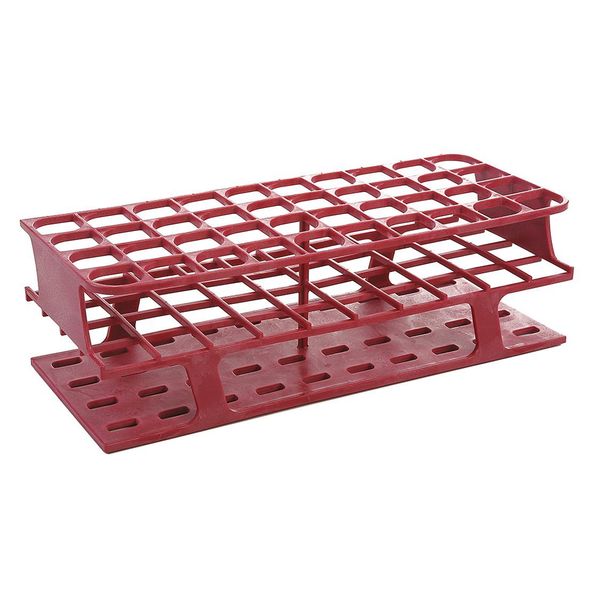 Heathrow Scientific ONERACK Test Tube Rack, Slots 40x25mm, Magenta HS27514D