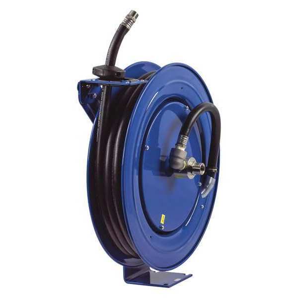 Coxreels Spring Rewind Performance Air and Water Hose Reel with (1